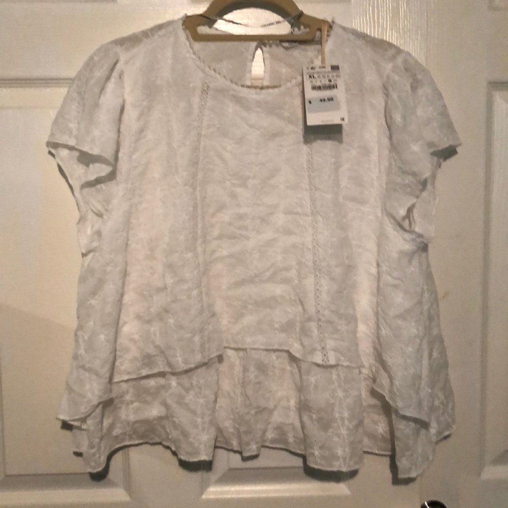 BNWT Zara double layer blouse!